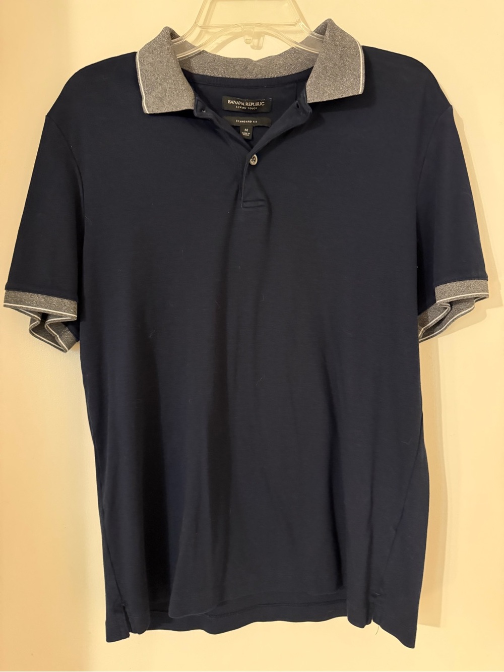 Banana Republic Men’s Luxury Touch Polo - Medium